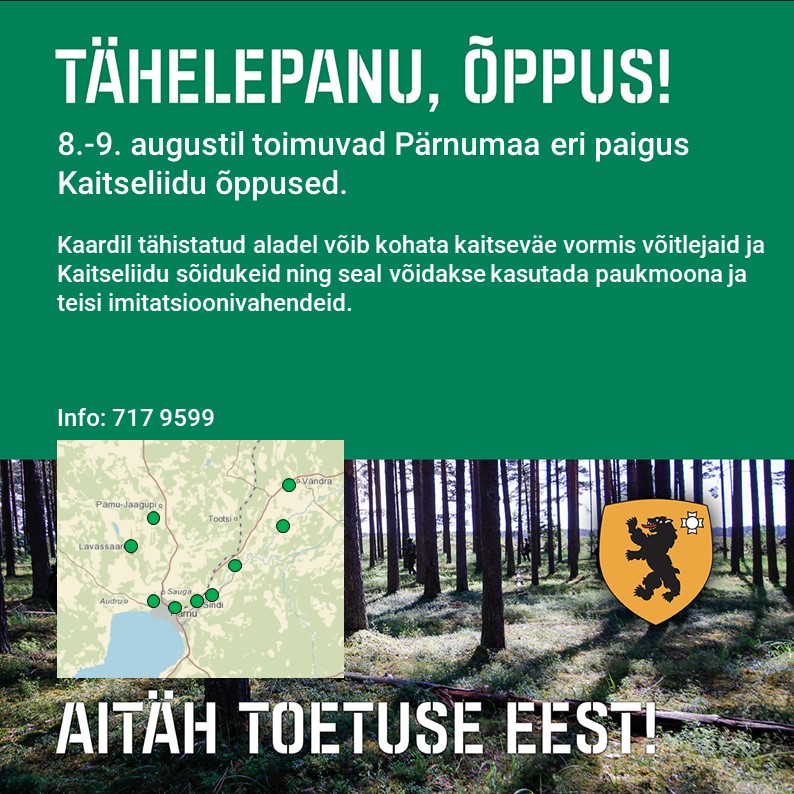 Kaitseliidu õppus