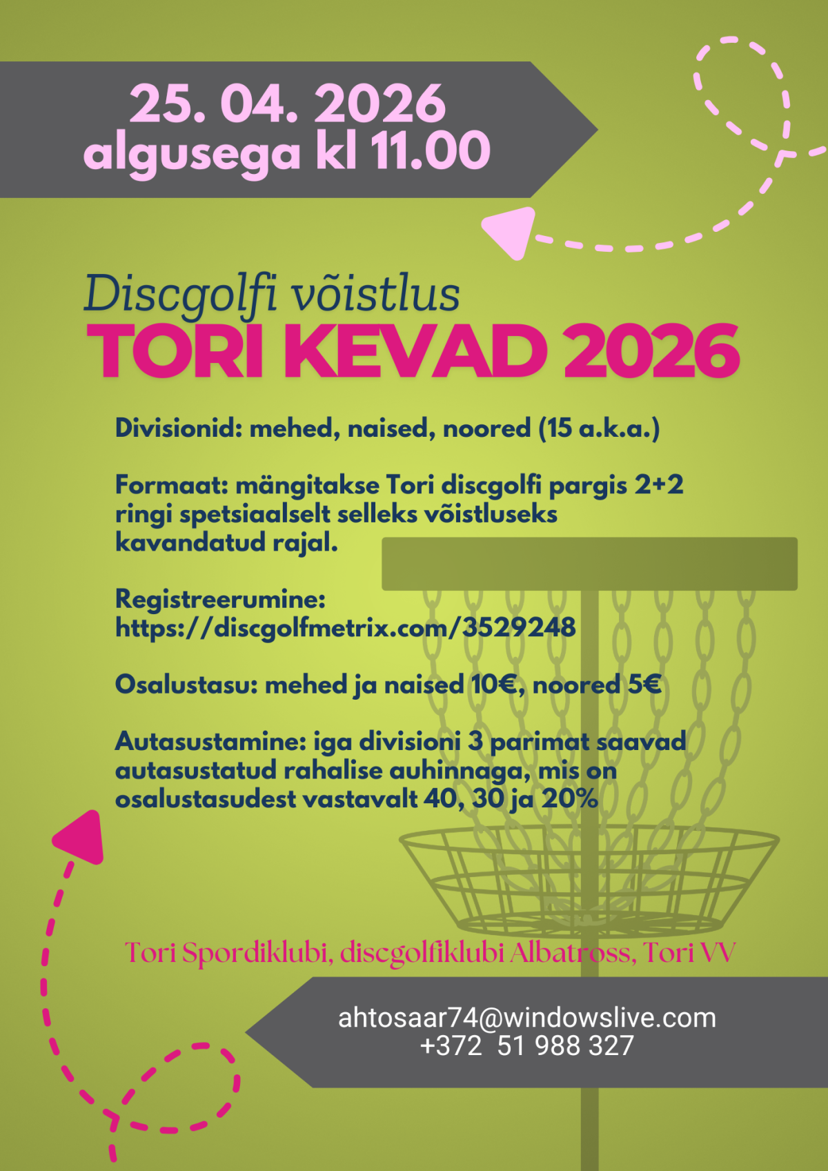 Kettagolf Tori Kevad