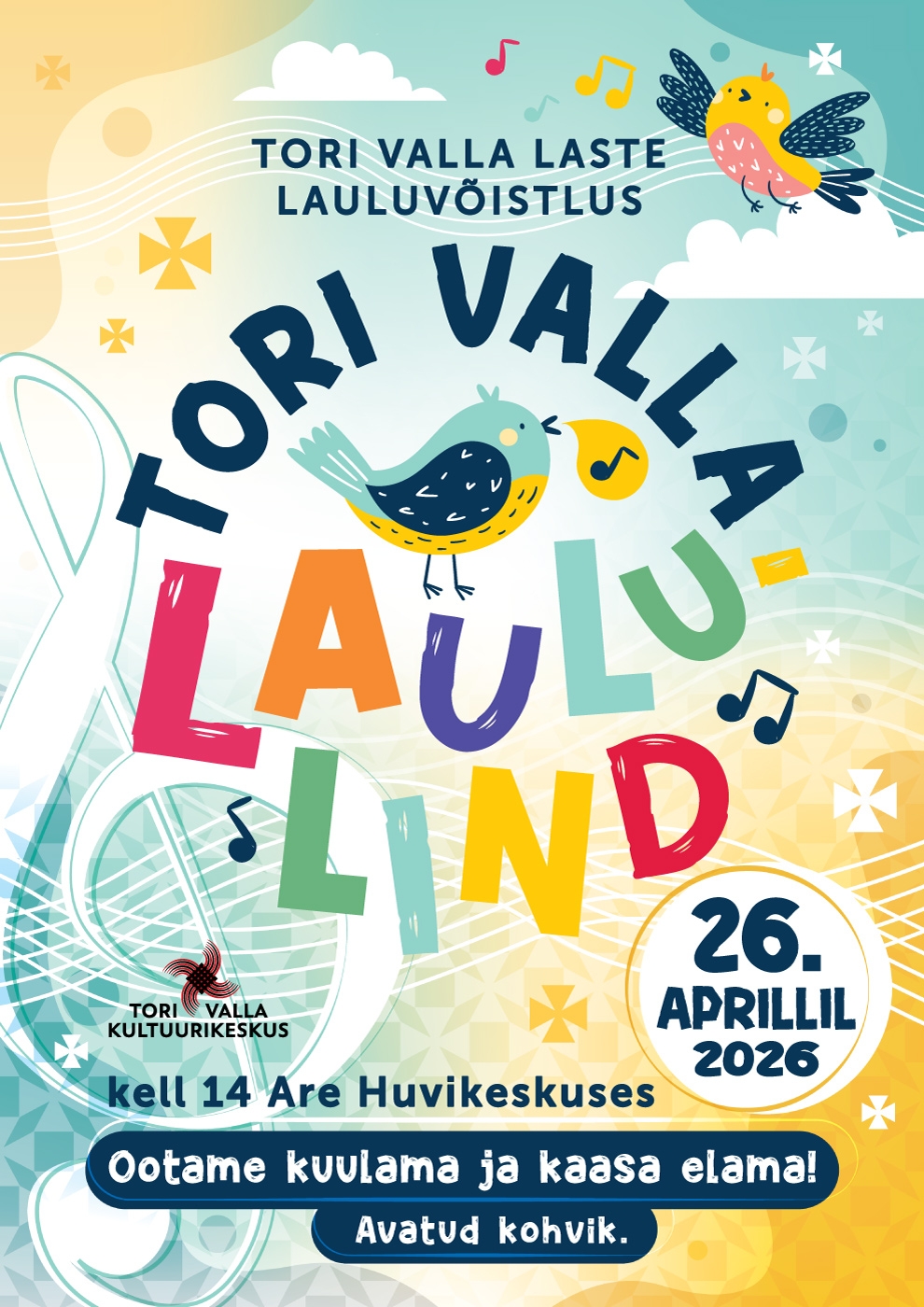 Tori valla laululind kuulutus