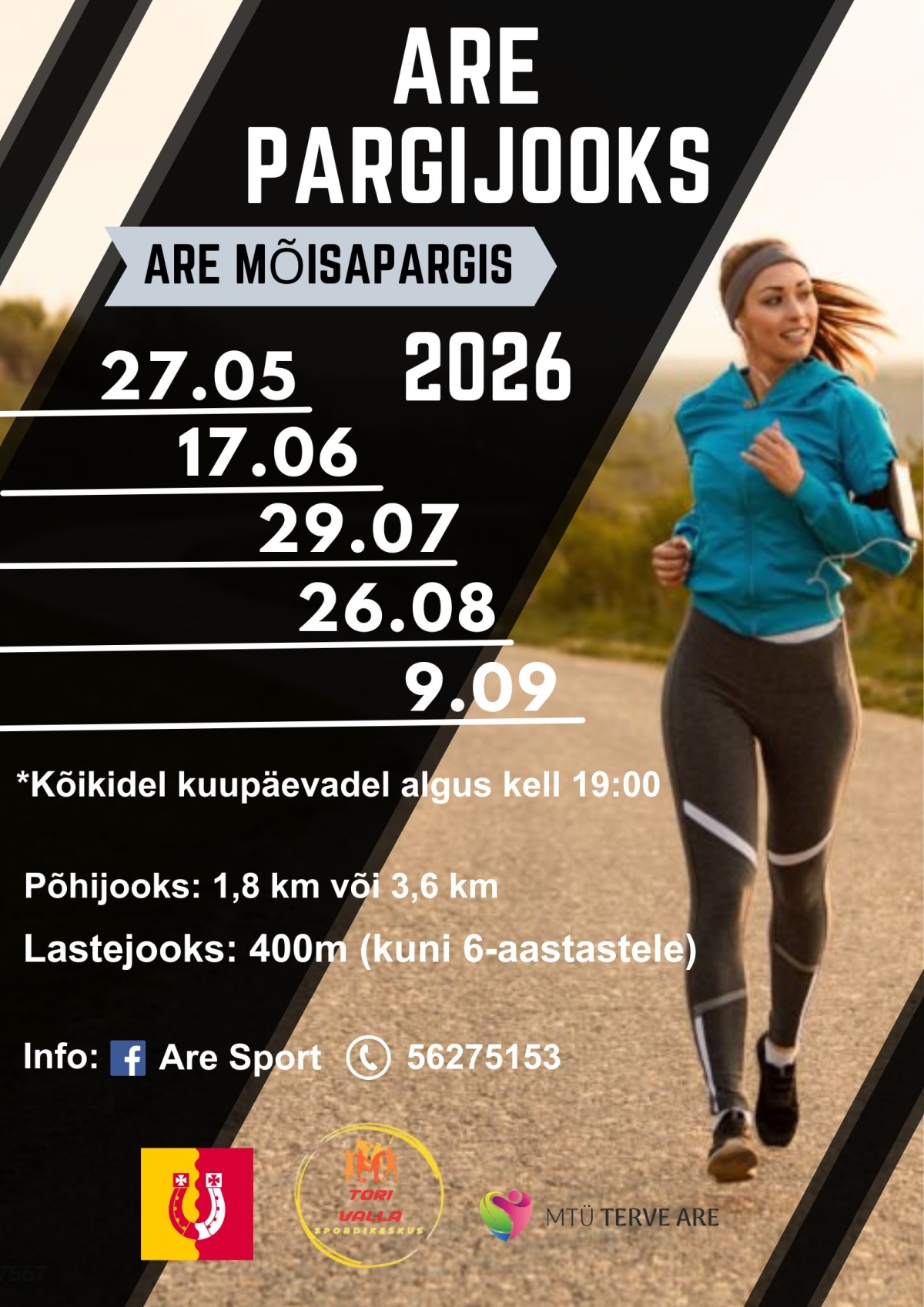 Kuulutus Are pargijooks